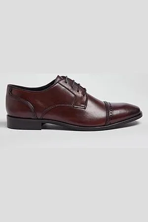 Pod Regus Toe Cap Smart Oxford Shoes