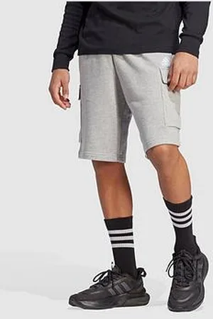adidas Essentials French Terry Cargo Shorts - Grey