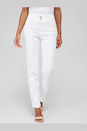 Very Sculpt Straight Fit Jean With Stretch
