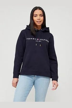 Tommy Hilfiger Classic Logo Hoodie - Dark