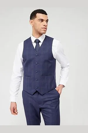 Very Man Check Waistcoat