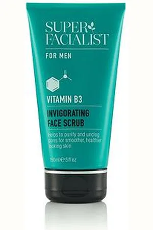 Super Facialist Superfacialist For Men Vitamin B3 Invigorating Face Scrub 150Ml