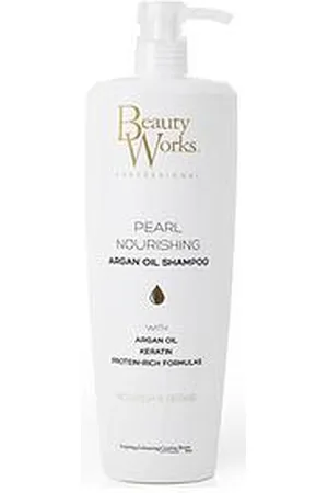 Beauty Works Pearl Nourshing Argan Oil Shampoo - 1 Litre