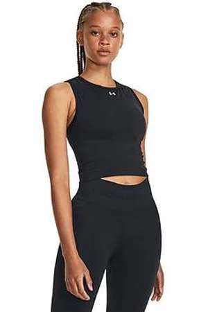 Under Armour Womens Training Seamless Tank - Black/White