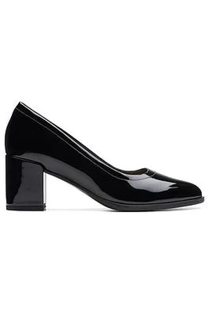 Clarks Freva55 Court Wide Fit Shoes - Pat