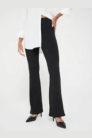 Very High Waisted Kick Flare Trouser
