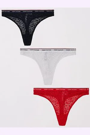 Tommy Hilfiger 3-Pack Lace Thong