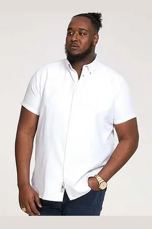 D555 James Basic Oxford Short Sleeve Shirt