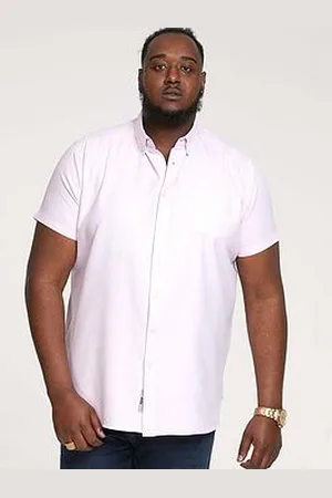D555 James Basic Oxford Short Sleeve Shirt