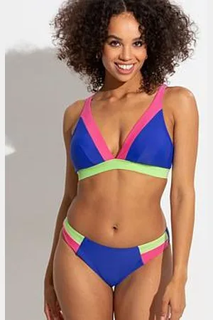 Pour Moi Palm Springs Colour Block Tab Brief