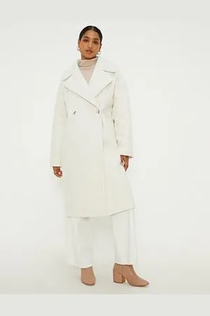 Dorothy Perkins Double Breasted Boucle Coat