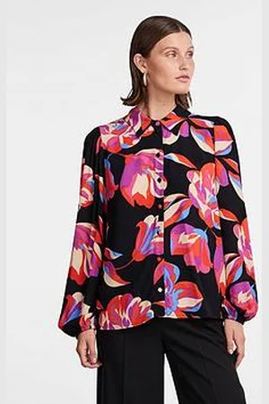 Y.A.S Fima Long Sleeve Floral Shirt