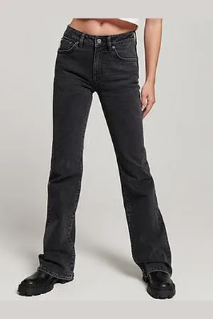 Superdry Vintage Mid Rise Slim Flare
