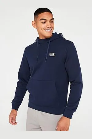 EA7 Small Logo Overhead Hoodie