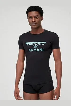 Emporio Armani Megalogo T-Shirt & Trunks Set