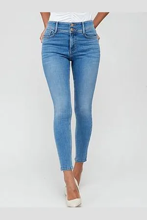 Very Shaping Skinny Jean - Midi Wash