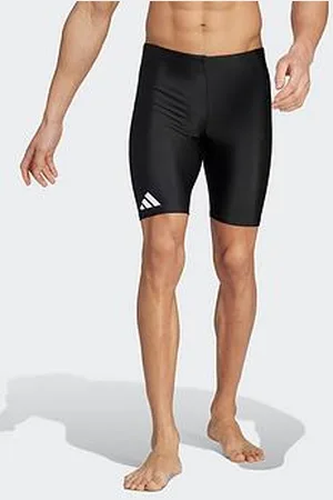 adidas Mens Solid Jammer Swim Shorts - Black