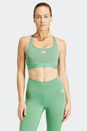 adidas Womens Training Power React Medium Support Bra
