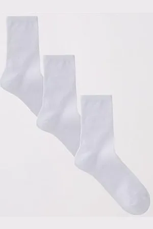 Everyday Basic 3 Pack Ankle Socks