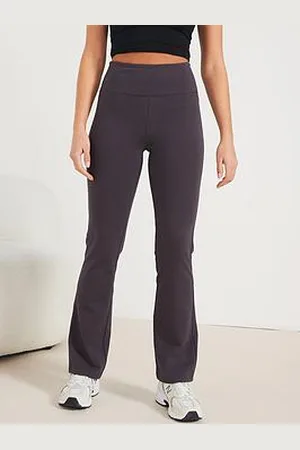 Very Confident Curve Kickflare Yoga Pant - Charcoal