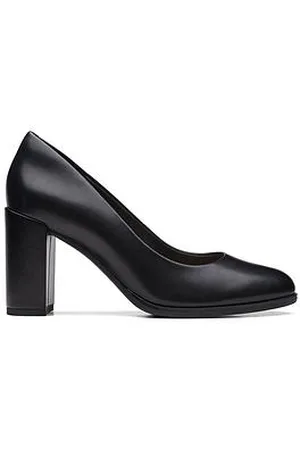 Clarks Freva85 Court Court Shoes - Leather