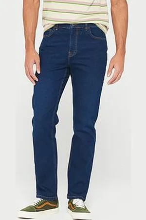Everyday Basic Straight Jeans With Stretch