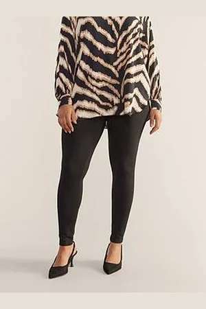 Evans Cotton Elastane Full Length Legging