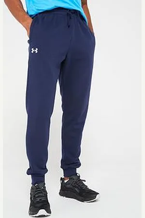 Under Armour Mens Ua Rival Terry Joggers Fresh Clay/onyx White