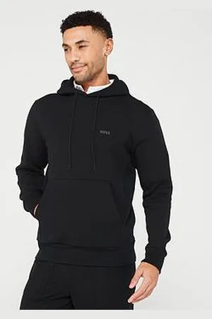 HUGO BOSS Soody Tonal Left Chest Logo Overhead Hoodie
