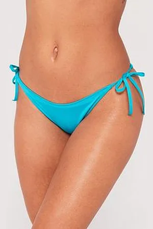 Buy secret love Women's Shine Lingerie Mini Micro Bikini Bra Top Low Waist  G String (Small, Blue-Red) at