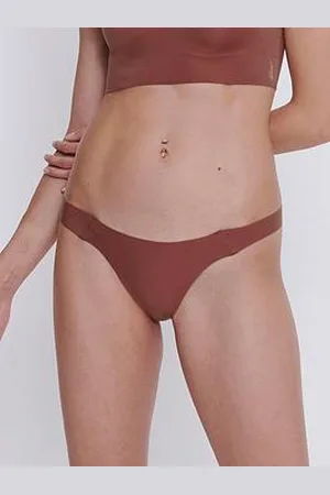 Sloggi Zero Feel 2.0 Tiny Tanga Briefs - Burnt Henna