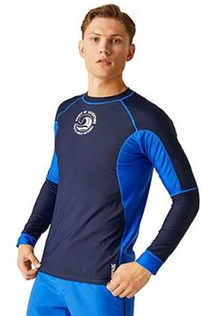 Regatta Mens Mens L/S Rash Vest