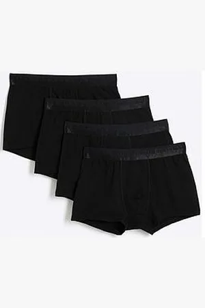 River Island 4Pk Cotton Stretch Trunks