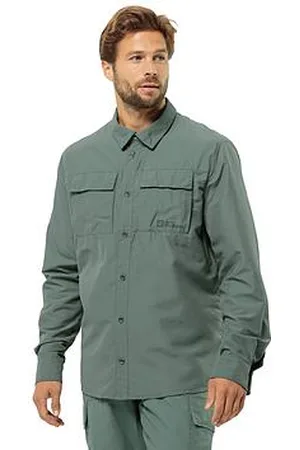 Jack Wolfskin Mens Barrier Long Sleeve Shirt