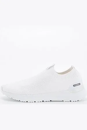 Elle Knitted Slip On Trainer