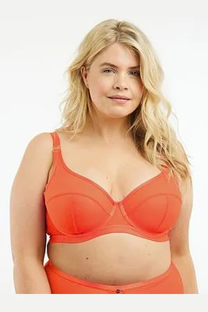 Oola Lingerie Soft Mesh High Apex Bra