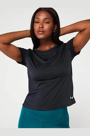 Under Armour Womens Running Streaker T-Shirt - Black