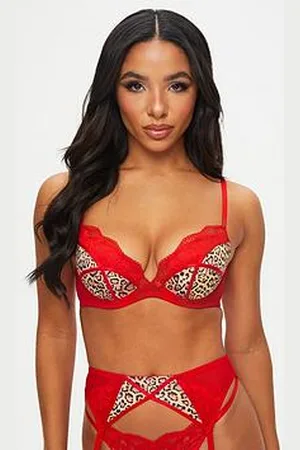 Buy Ann Summers Red Brooke Floral Lace Bra & Knickers Set from Next USA