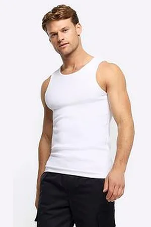 River Island Plain Rib Vest