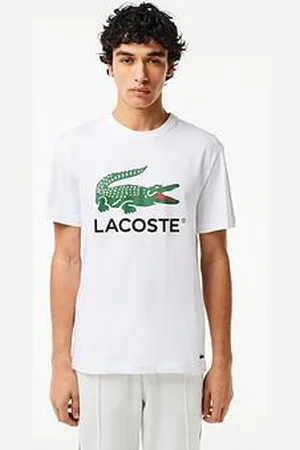 Lacoste Large Croc Logo Print T-Shirt