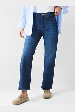 Very Wide Leg Jeans With Stretch