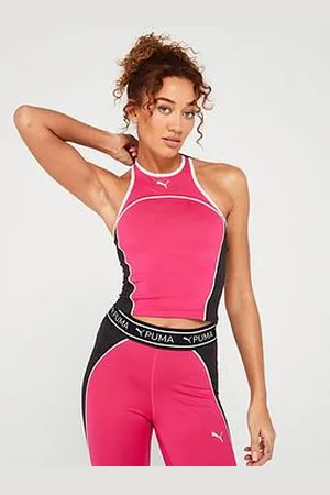 PUMA Womens Fit Train Strong Fitted Tank