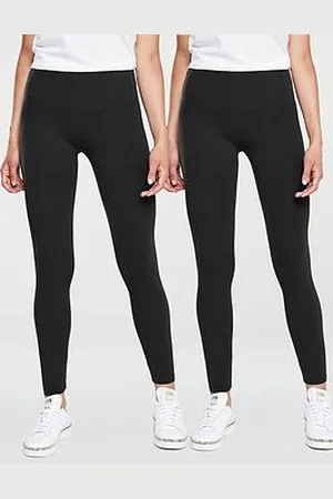 Very 2 Pack Confident Curve Legging - Black