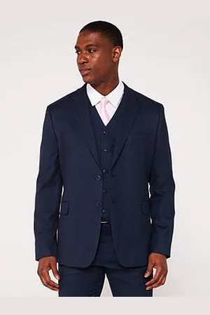 Very Man Check Suit Jacket