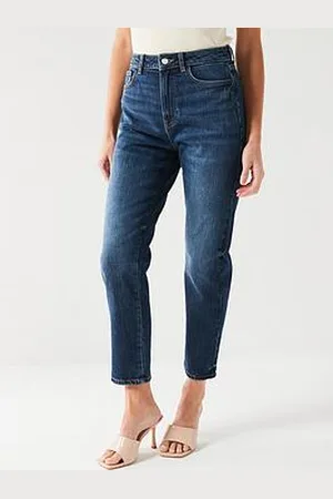 Very High Waist Cigarette Slim Jeans