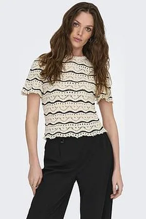 ONLY Knitted Stripe Top