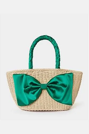 Joe Browns Satin Bow Basket Bag