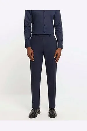 River Island Plain Slim Suit Trousers
