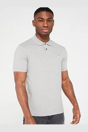 HUGO BOSS Passenger Slim Fit Polo Shirt - Grey