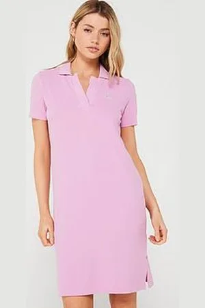 HUGO BOSS Orange Epone V-Neck Polo Dress